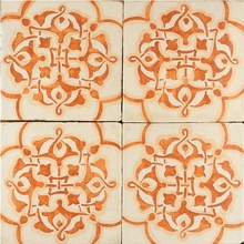 Le Nid Natura С000536773 SQ03-am 20 1.9_Sq03-Am201.9_ArancioMaimonide Floor tile 20x20 cm, Italy, crackle - photo 1 - photo 1