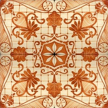 Le Nid Natura С000536776 SQ14-am 20 1_Sq14-Am201_ArancioMaimonide Floor tile 20x20 cm, Italy, crackle - photo 1 - photo 1