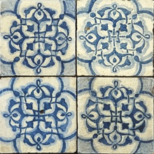 Le Nid Natura С000536871 SQ03-b 20 1_Sq03-B201_BluMare Floor tile 20x20 cm, Italy, crackle - photo 1 - photo 1