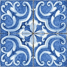 Le Nid Natura С000536869 SQ10-b 20 1_Sq10-B201_BluMare Floor tile 20x20 cm, Italy, crackle - photo 1 - photo 1