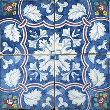 Le Nid Natura С000536867 SQ33-b 20 1_Sq33-B201_BluMare Floor tile 20x20 cm, Italy, crackle - photo 1 - photo 1