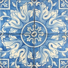 Le Nid Natura С000536870 SQ41-b 20 1_Sq41-B201_BluMare Floor tile 20x20 cm, Italy, crackle - photo 1 - photo 1