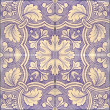 Le Nid Natura С000536856 SQ33-L 20 1_Sq33-L201_LillaSaponaria Floor tile 20x20 cm, Italy, crackle - photo 1 - photo 1