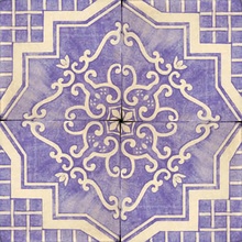 Le Nid Natura С000536850 SQ36-L 20 1_Sq36-L201_LillaSaponaria Floor tile 20x20 cm, Italy, crackle - photo 1 - photo 1