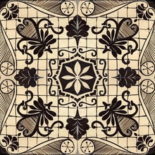 Le Nid Natura С000536745 SQ14-n 20 1.9_Sq14-N201.9_NeroLava Floor tile 20x20 cm, Italy, crackle - photo 1 - photo 1
