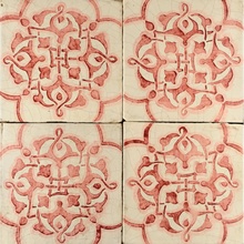 Le Nid Natura С000536809 SQ03-r 20 1.9_Sq03-R201.9_RossoFicusIndica Floor tile 20x20 cm, Italy, crackle - photo 1 - photo 1