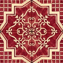 Le Nid Natura С000536814 SQ36-r 20 1_Sq36-R201_RossoFicusIndica Floor tile 20x20 cm, Italy, crackle - photo 1 - photo 1