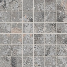 Leonardo Attitude MK.ATTD 30DG Grigio scuro Matte Ret Mosaico 30x30 cm, Itália, efeito mosaico - foto 1 - foto 1