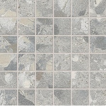 Leonardo Attitude MK.ATTD 30G Grigio Matte Ret Mosaico 30x30 cm, Itália, efeito mosaico - foto 1 - foto 1