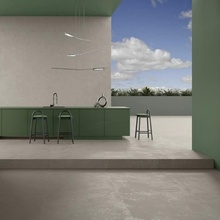 Leonardo Morgana 60x60, ongeglazuurd keramisch graniet, Italië, beton - interieurfoto 1 - foto 2