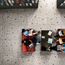 Leonardo Overcome 30x60, unglazed porcelain stoneware, Italy, concrete - interior photo 1 - photo 2