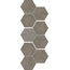 Love Tiles Gravity С000540580 B663.0151.003K_GravityMosaicCosmicPlusGrey34*87 Mosaic 34x87 cm, Portugal - photo 1