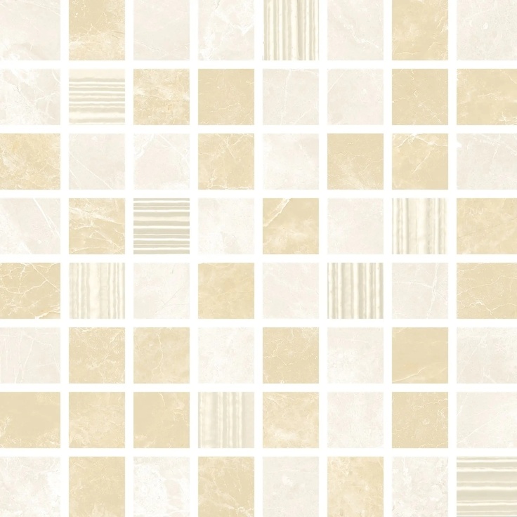 Love Tiles Marble С000362985 B663.0102.031_MosaicGleamCreamShine17.5*17.5 Mosaic 17,5x17,5 cm, Portugal, other types of marble - photo 1 Love Tiles Marble С000362985 B663.0102.031_MosaicGleamCreamShine17.5*17.5 Mosaic 17,5x17,5 cm, Portugal, other types of marble - photo 1