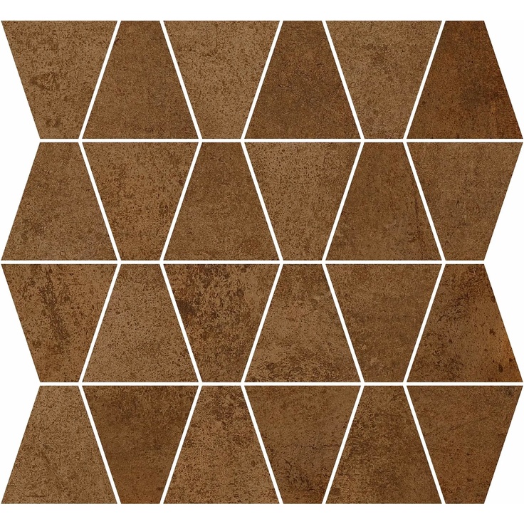 Love Tiles Metallic С000399688 B663.0118.044_MetallicMosaicPrismCorten35*35 Mosaic 35x35 cm, Portugal, metal - photo 1 Love Tiles Metallic С000399688 B663.0118.044_MetallicMosaicPrismCorten35*35 Mosaic 35x35 cm, Portugal, metal - photo 1