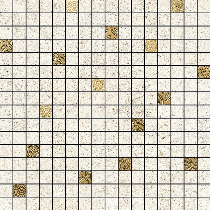 Love Tiles Nest С000305746 B663.0085.001A_MosaicShelterWhite35*35 Mosaic 35x35 cm, Portugal, concrete look - photo 1 Love Tiles Nest С000305746 B663.0085.001A_MosaicShelterWhite35*35 Mosaic 35x35 cm, Portugal, concrete look - photo 1