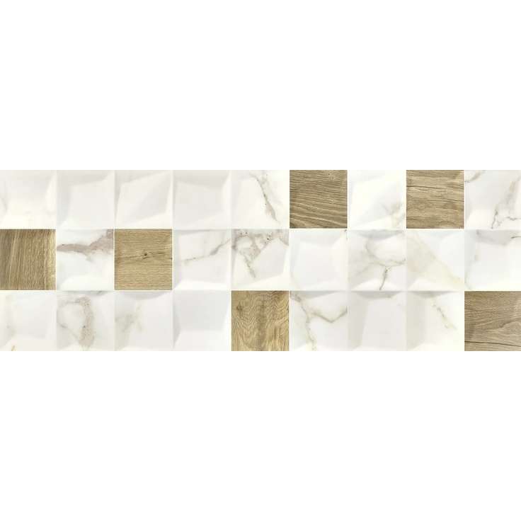 Love Tiles Precious С000544988 B635.0175.001K_Rise Calacatta Gold Matt Rett 35*100 Mosaic 35x100 cm, Portugal, calacatta - photo 1 Love Tiles Precious С000544988 B635.0175.001K_Rise Calacatta Gold Matt Rett 35*100 Mosaic 35x100 cm, Portugal, calacatta - photo 1
