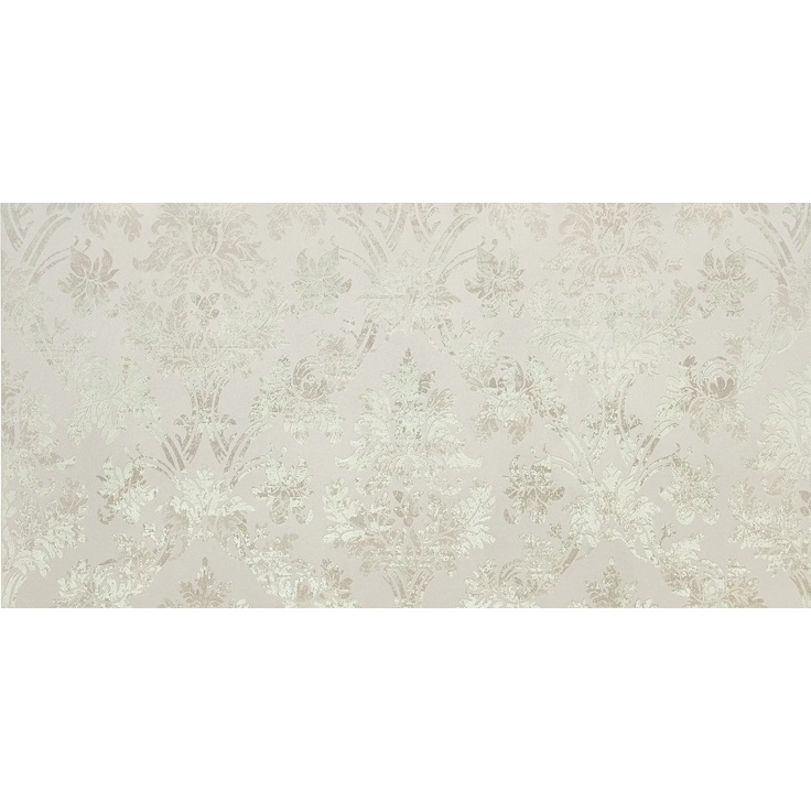 Luci di Venezia Damasco DA601SN65LDV Snow porcelain tile 60x120 cm, Italy, metal - photo 1 Luci di Venezia Damasco DA601SN65LDV Snow porcelain tile 60x120 cm, Italy, metal - photo 1