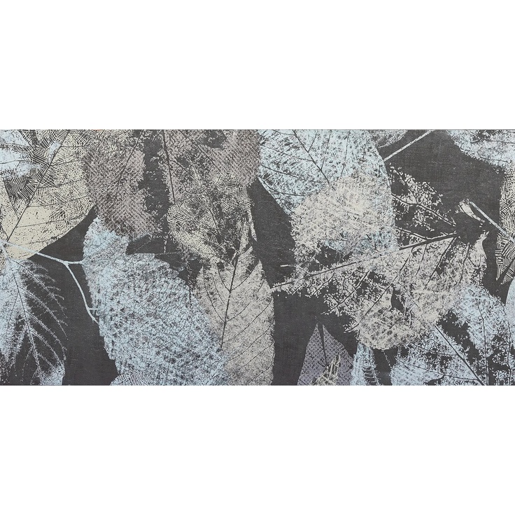 Luci di Venezia Foliage FO601BK65LDV Black porcelain tile 60x120 cm, Italy - photo 1 Luci di Venezia Foliage FO601BK65LDV Black porcelain tile 60x120 cm, Italy - photo 1
