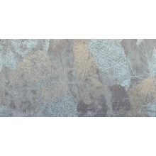 Luci di Venezia Foliage FO601SI65LDV Silver porcelain tile 60x120 cm, Italy - photo 1 - photo 1