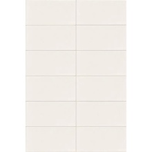 Mainzu Plus Bissel С000590465 PT02384_10X20 BLANCO MATE LISO veggflis 10x20 cm, Spania, monokrom - foto 1 - foto 1
