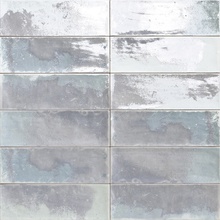 Mainzu Alboran Reflects vægflise 10x30 cm, Spanien - foto 1 - foto 2