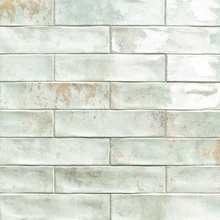 Mainzu Bayonne Green wall tile 7,5x30 cm, Spain, brick  - photo 1 - photo 2