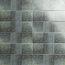 Mainzu Bellagio Stampato azulejo de parede 10x30 cm, Espanha, efeito metal - foto 1 - foto 2