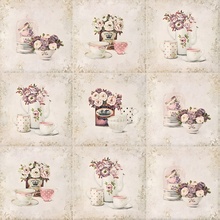 Mainzu Bolonia Decor solferino Decor 20x20 cm, Spain, wallpaper  - photo 1 - photo 1