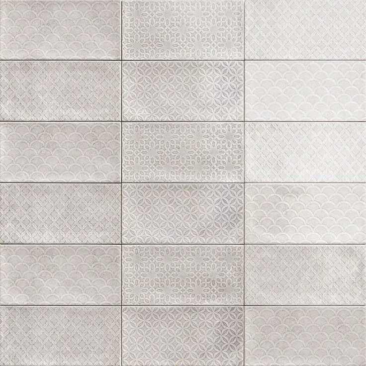 Mainzu Camden С000588549 PT03065_DECOR CAMDEN GREY 10x20 wall tile 10x20 cm, Spain - photo 1 Mainzu Camden С000588549 PT03065_DECOR CAMDEN GREY 10x20 wall tile 10x20 cm, Spain - photo 1