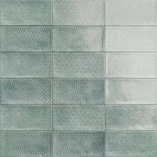 Mainzu Camden С000588552 PT03068_DECOR CAMDEN EMERALD 10x20 azulejo de parede 10x20 cm, Espanha - foto 1 - foto 1