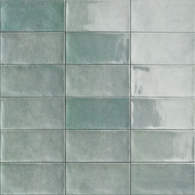 Mainzu Camden Rev Emerald carreau mural 10x20 cm, Espagne, effet brique  - photo 1 - photo 2