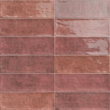 Mainzu Cinque Terre Carmine wall tile 10x30 cm, Spain, brick  - photo 1 - photo 1