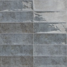Mainzu Cinque Terre Blu wall tile 10x30 cm, Spain, brick  - photo 1 - photo 1