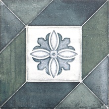 Mainzu Elegance С000631139 PT03968_DECO ELEGANCE BLU GREEN 20x20 Feinsteinzeug 20x20 cm, Spanien - Foto 1 - Foto 1