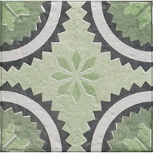 Mainzu Green Garden Decor Prairie porcelain tile 20x20 cm, Spain - photo 1 - photo 1