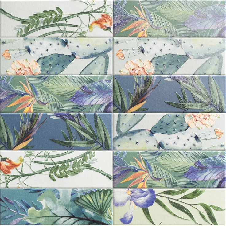 Mainzu Jungle С000587585 PT03231_TAPIS EDEN 10x30 vægflise 10x30 cm, Spanien - foto 1 Mainzu Jungle С000587585 PT03231_TAPIS EDEN 10x30 vægflise 10x30 cm, Spanien - foto 1