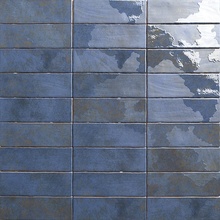 Mainzu Korfu Cobalt azulejo de pared 6,5x20 cm, España - foto 1 - foto 2