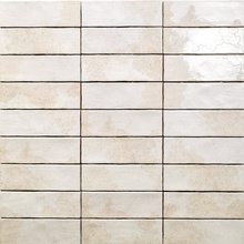 Mainzu Korfu White azulejo de pared 6,5x20 cm, España - foto 1 - foto 2