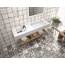 Mainzu Metallici 20x20 см, glazed porcelain stoneware, Spain, metal look - interior photo 2 Mainzu Metallici 20x20 см, glazed porcelain stoneware, Spain, metal look - interior photo 2