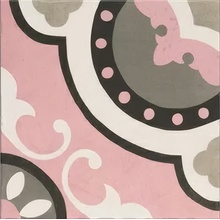 Mainzu Nostalgy Barcelona Rose Decoração 20x20 cm, Espanha - foto 1 - foto 1