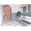 Mainzu Technical Soft 20x20 см, glaserad keramisk granit, Spanien, monokrom - interiörfoto 15