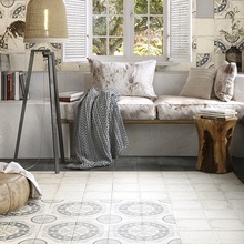 Mainzu Norland 20x20 см, glazed porcelain stoneware, Spain, hydraulic - interior photo 1 - photo 2