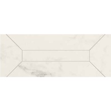 Marazzi Allmarble MMR6 Altissimo Listone 3D Lux-2 kantsten 15x30 cm, Italien, sten  - foto 1 - foto 1