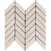 Marazzi Alchimia С000517330 M3SD_AlchimiaMosaicoSpinaGreige30X37 Mozaikk 30x37 cm, Italia, under betong - foto 1 - foto 1