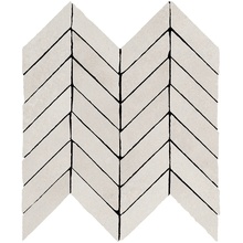 Marazzi Alchimia С000517328 M3SA_AlchimiaMosaicoSpinaGrey30X37 Mozaikk 30x37 cm, Italia, under betong - foto 1 - foto 1