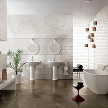 Marazzi Allmarble Wall 40x120 см, keramiek, Italië, andere soorten marmer - interieurfoto 1 - foto 2