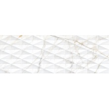 Marazzi Allmarble Wall С000554040 M6TK_AllmarbleGoldenWhiteStrut.3DPavéSatin40X120 wandtegel 40x120 cm, Italië, andere soorten marmer - foto 1 - foto 1