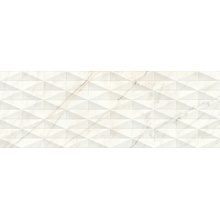 Marazzi Allmarble Wall M71S Golden White STR Pave Lux 3D wandtegel 40x120 cm, Italië, marmerlook - foto 1 - foto 1