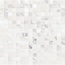 Marazzi Allmarble Wall M8GT Statuario Satin Mosaico Mozaïek 40x40 cm, Italië, mozaieklook - foto 1 - foto 1