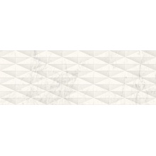 Marazzi Allmarble Wall M6TF Altissimo Struttura Pave Satin 3D wandtegel 40x120 cm, Italië, steen  - foto 1 - foto 1